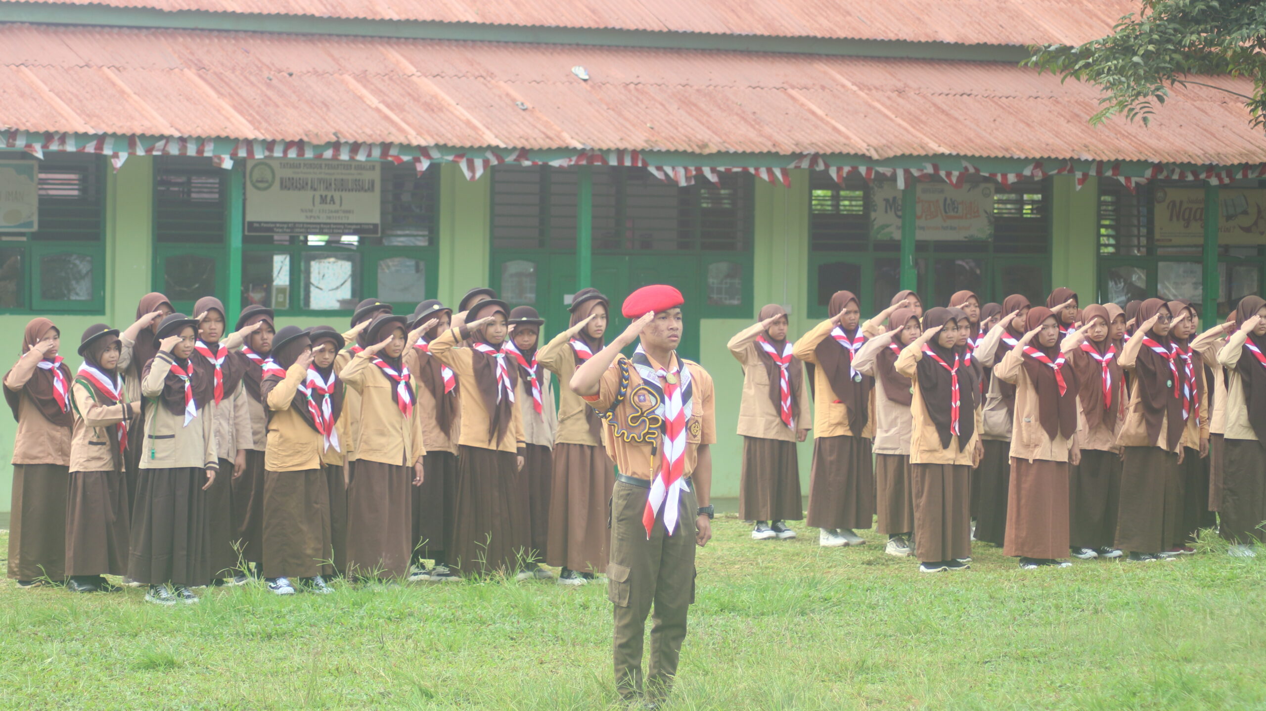 Semarak Upacara Pembukaan ASCC Season IX di Pondok Pesantren Assalam Arya Kemuning