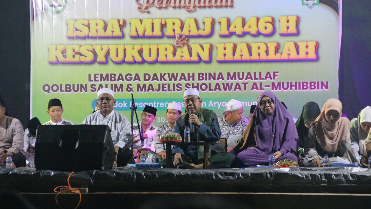Isra’ Mi’raj dan Harlah Lembaga Dakwah Qolbun Salim di Pondok Pesantren Assalam